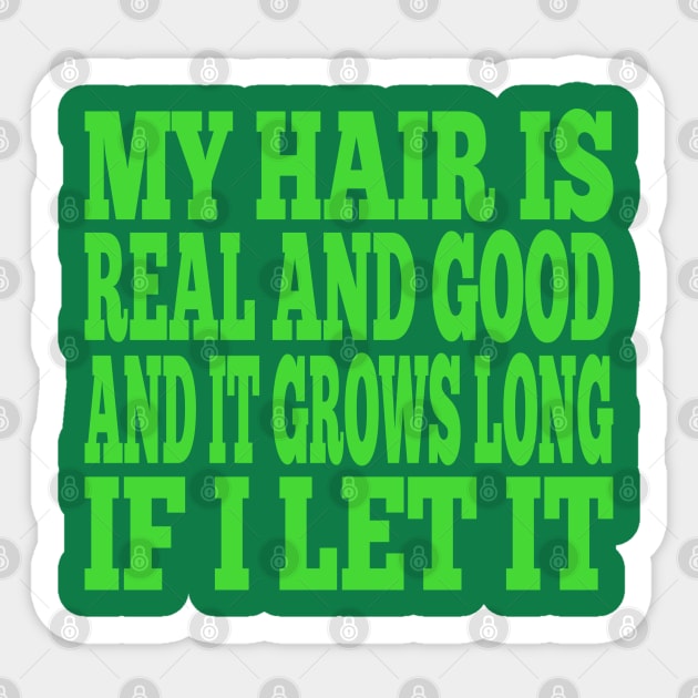 Cravy Hair Sticker by StevenBaucom